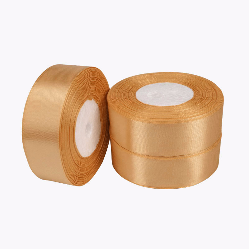 Атласна стрічка, 25 мм, Помаранчева (LEN-055244)