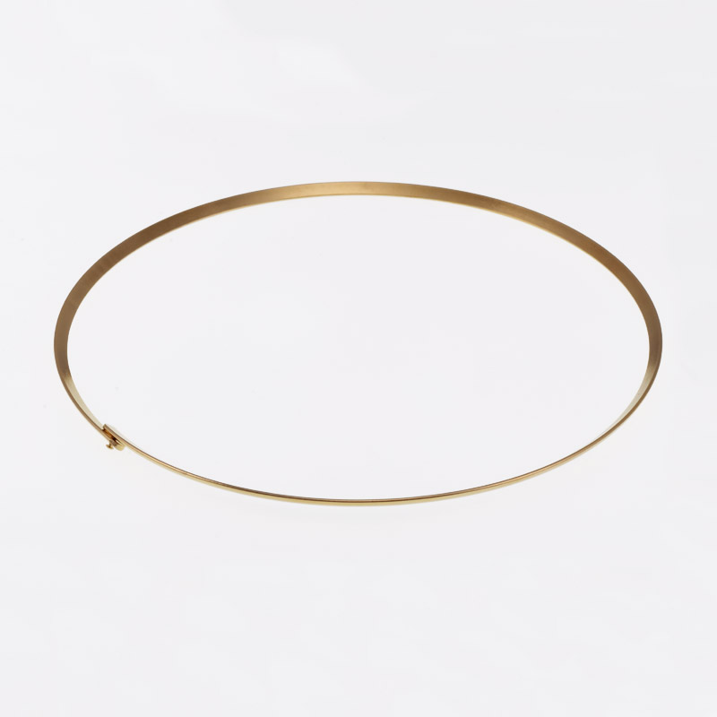 Основа на шею из нерж. ст., 13,5 см, 45 см, Золото (STL-056084)