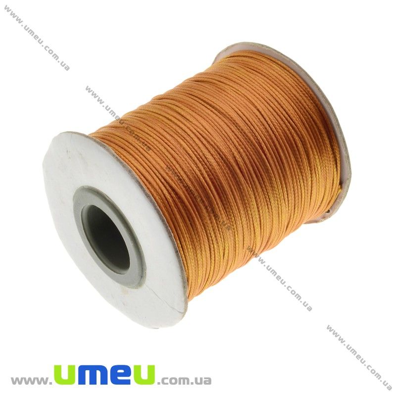 Полиэстеровый шнур, Темно-оранжевый, 0,5 мм, 1 м (LEN-010173)