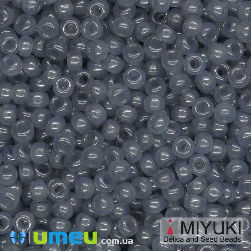 Бісер японський Miyuki круглий RR 11/0 №2378, Сірий (BIS-045687)