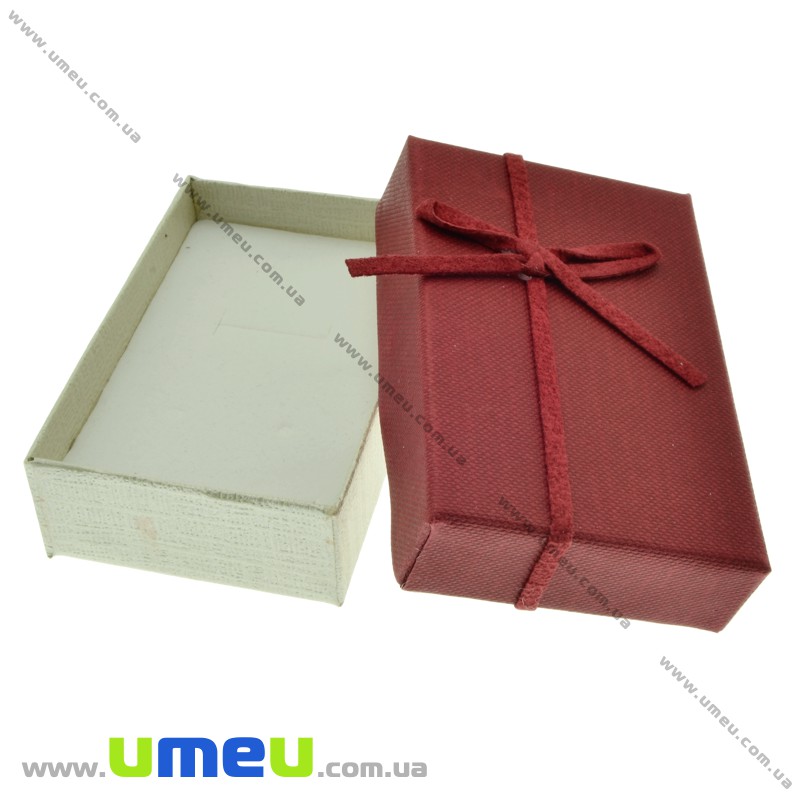 Подарочная коробочка Прямоугольная, 8х5х2,5 см, Красная (UPK-023128)