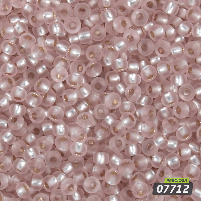 Бісер чеський №364m/07712m, Рожевий світлий, Блискучий матовий, 10/0 (BIS-043864)
