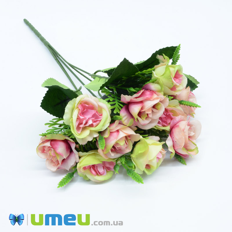 Букет троянд, 35 см, Рожевий (DIF-044828)