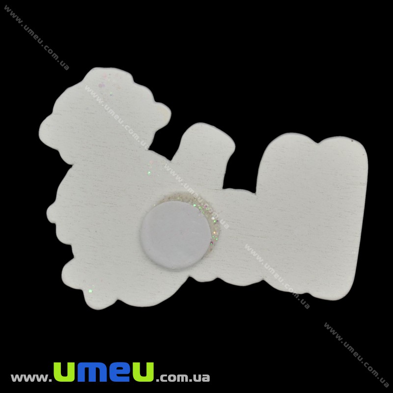 Декоративный деревянный элемент Baby, 48х35 мм, Розовый (DIF-022377)