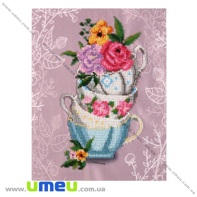 Схема для виш. бісером VDV, Чашки Т-877, 27,5х22 см (SXM-029340)