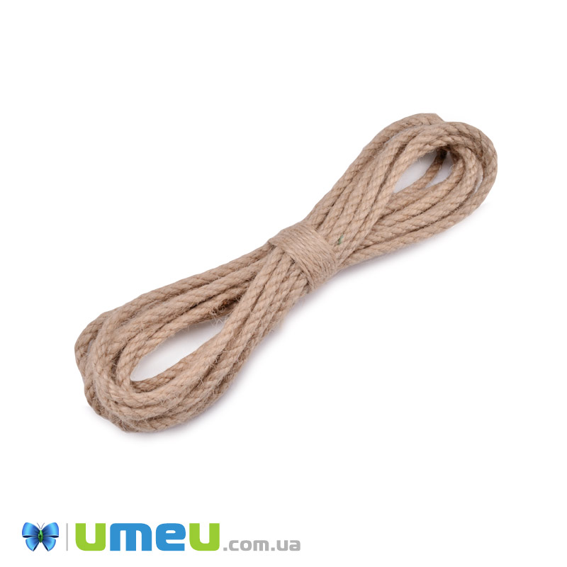 Джутовый канат, 5 мм (LEN-050711)