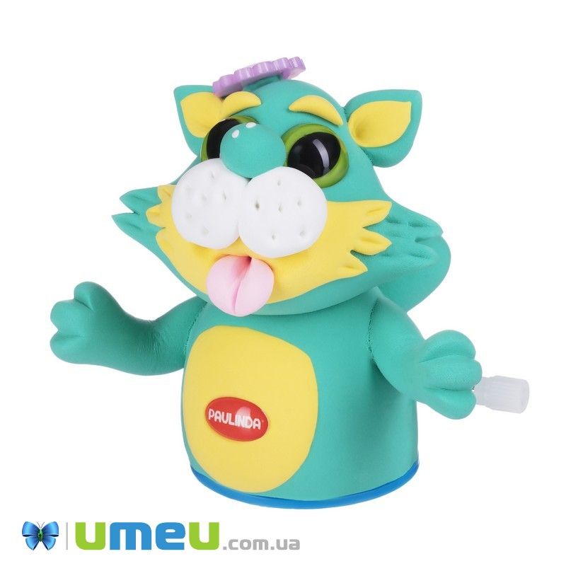 Набір для ліплення Paulinda Super Dough 4 в 1 (собака, пінгвін, курча, кіт) (DIF-043503)