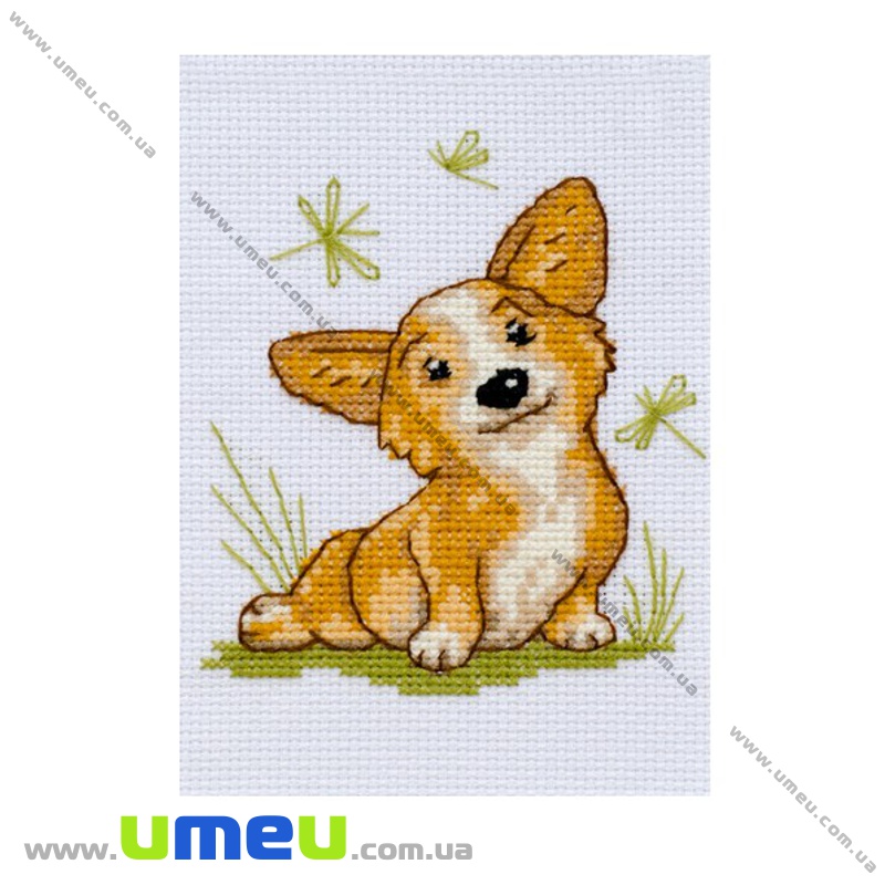 Набір для вишивання нитками VDV, Собачка М-224, 11х15 см (SXM-034816)