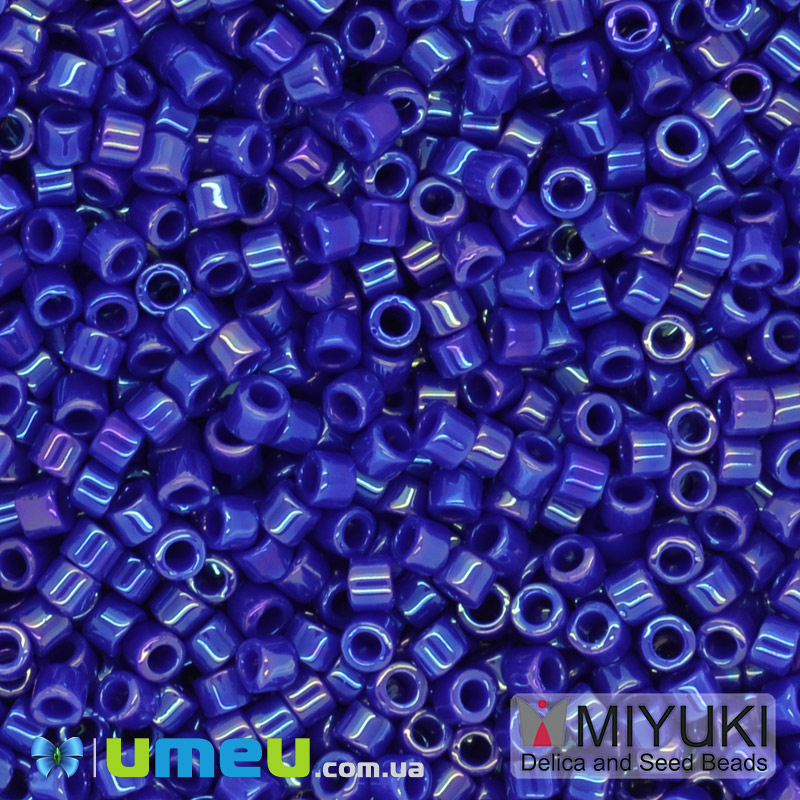 Бісер японський Miyuki Delica 11/0 DB216, Синій (BIS-045210)