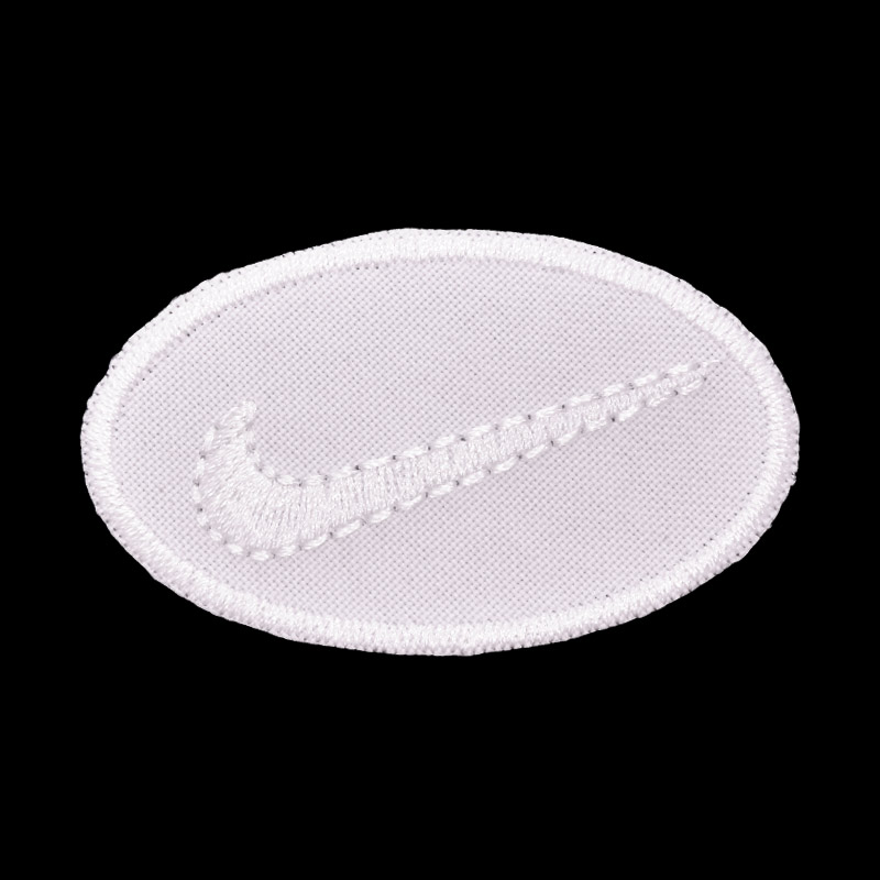 Термоаплікація Nike, 6х3,5 см, Біла (APL-053338)