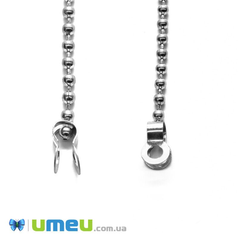 Затискач з нержавіючої сталі, 11х6, 5мм, Темне срібло (STL-043210)