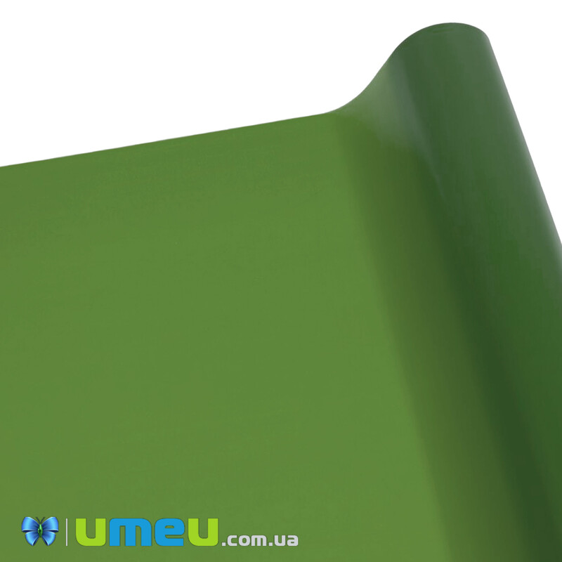 Пакувальна плівка матова, Зелена, 65х100 см (UPK-041966)