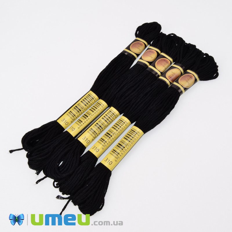 Мулине CXC 0310 Черный (CXC-050082)