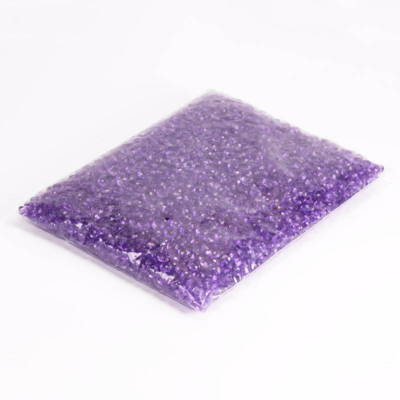 Намистини для сумок, Акрилові, Ронделі, 8 мм, Фіолетові (BUS-056148)