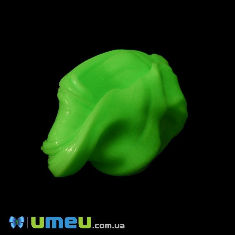 Умный пластилин Paulinda Thinking Clay Светится в темноте 30г (зеленый) (DIF-043402)