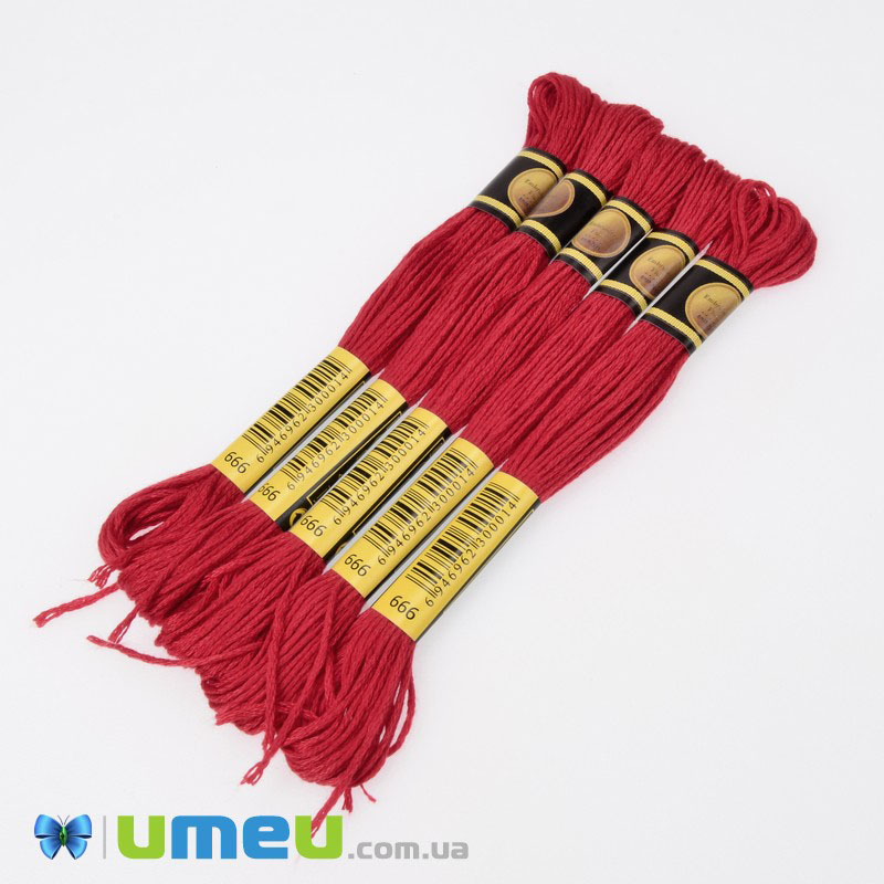 Муліне CXC 0666 Різдвяний червоний, яскравий (CXC-050184)