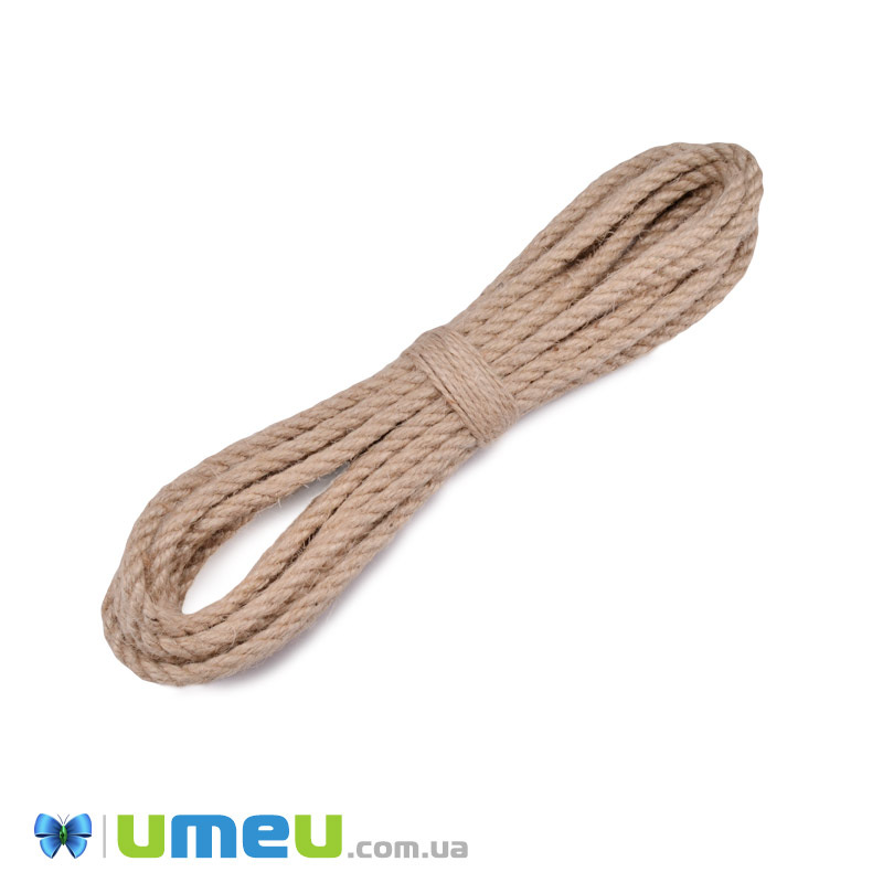 Джутовий канат, 6 мм (LEN-050713)