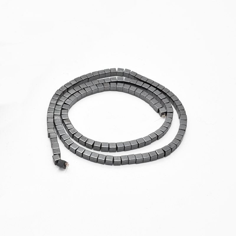 Бусины Гематит, Натур. камень, Кубик, 3х3х3 мм (BUS-051750)