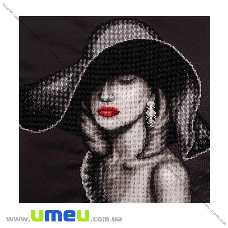 Схема для виш. бісером VDV, Леді Т-858, 30х30 см (SXM-032104)