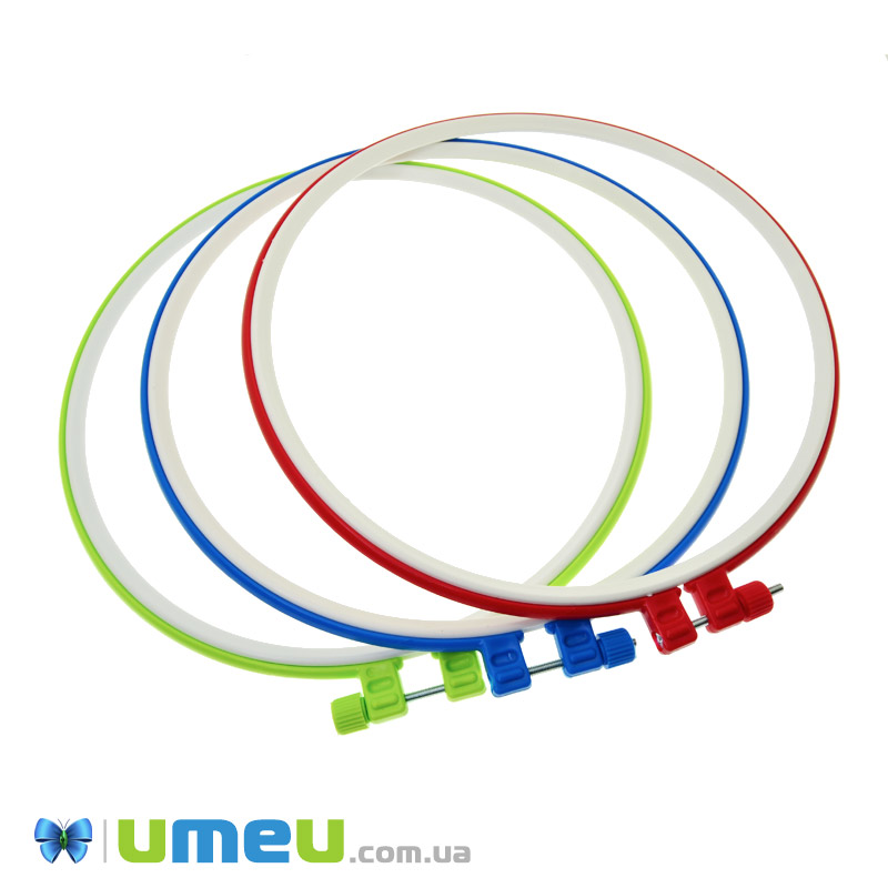 П'яльці пластикові 25 см з гвинтом (MUL-035868)