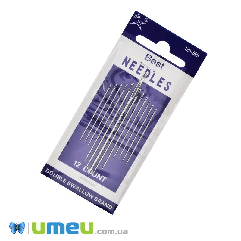 Набір голок для ручного шиття Best, Мікс, 12 шт (SEW-047728)