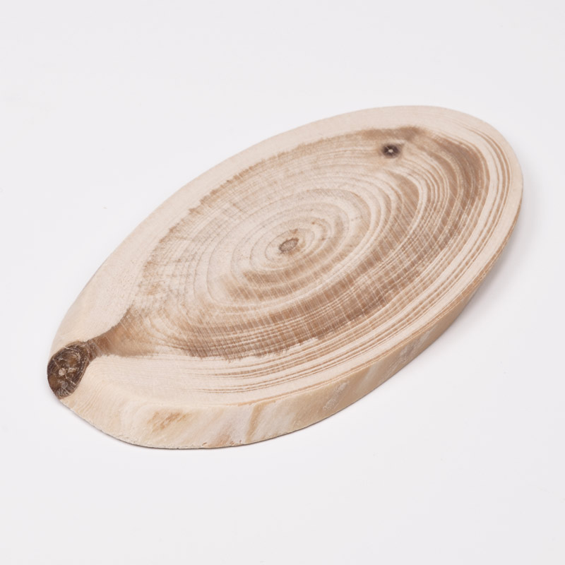 Срез деревянный 95-100 мм, Овал, Елка (BUS-054811)