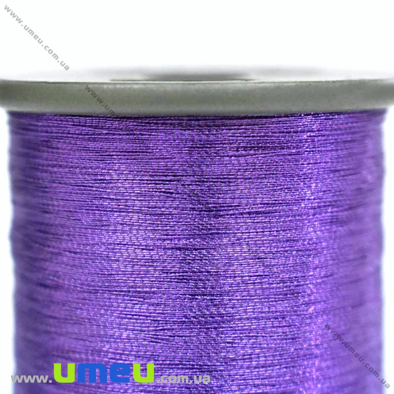 Нитки металізовані 0,1 мм, Фіолетова (KNT-028181)