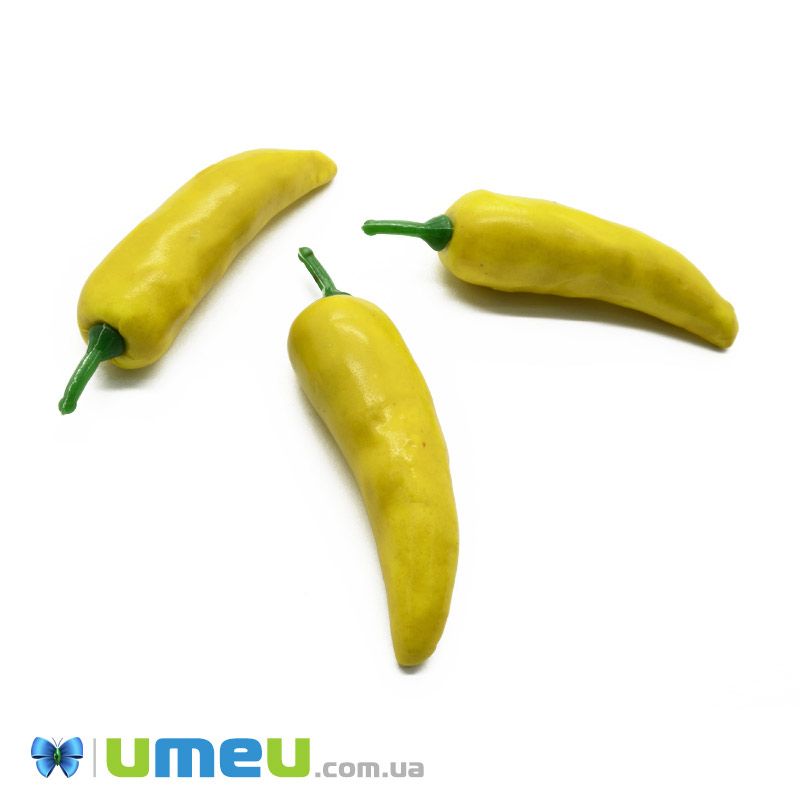 Перчик, 65х16 мм, Жовтий (DIF-047717)