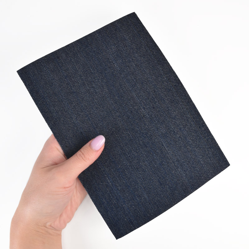 Термонаклейка для декору та ремонту одягу, 20х14,5 см, Джинс синій (APL-060169)