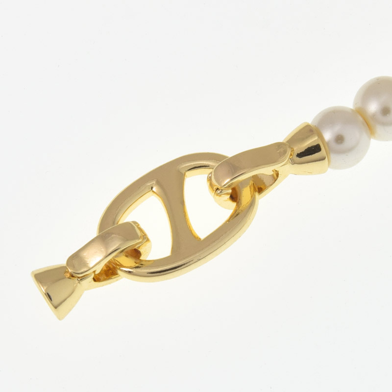 Застібка, 32х12 мм, Латунь з покриттям 18 kt (ZAM-060875)