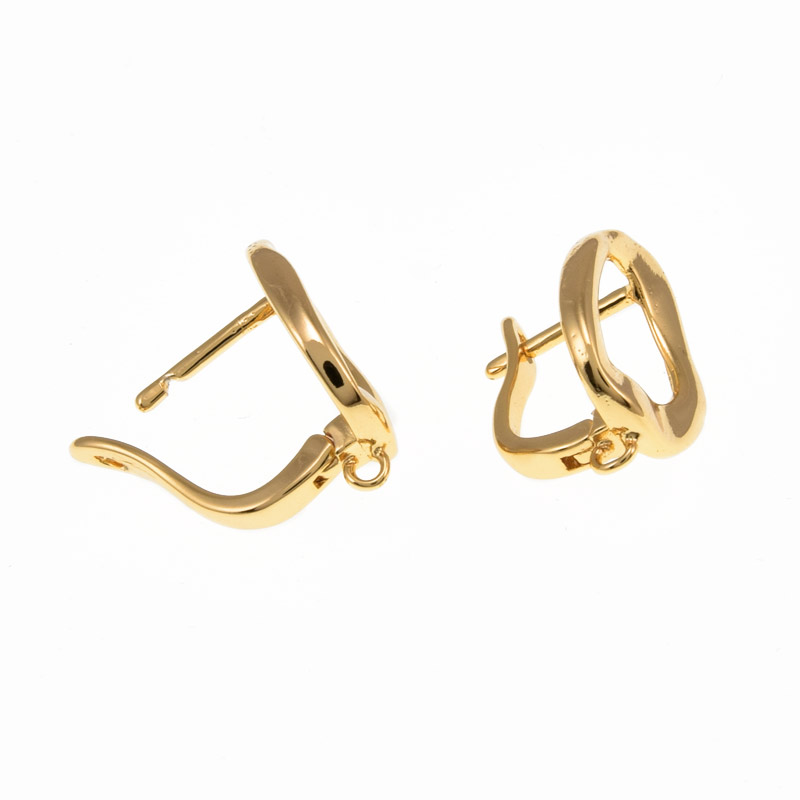 Швензи, Латунь з покриттям 18 kt, 17х12х12 мм (OSN-059051)