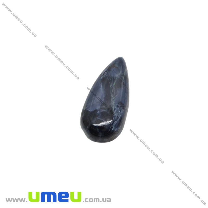 Кабошон нат. камінь Петерс, Крапля, 22,3х10,5 мм (KAB-036140)
