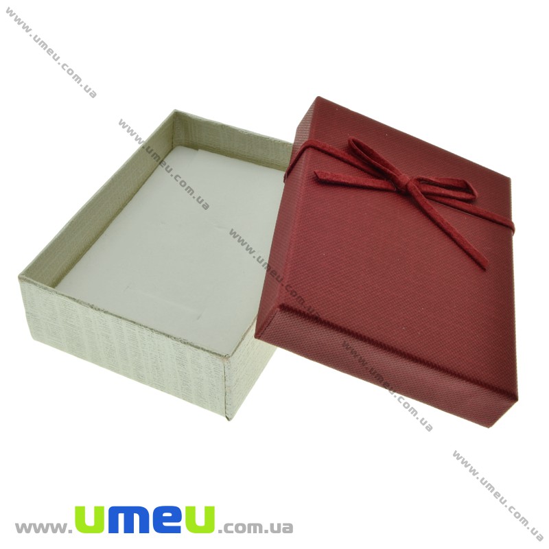 Подарункова коробочка Прямокутна, 8,5х6,5х3 см, Червона (UPK-023122)