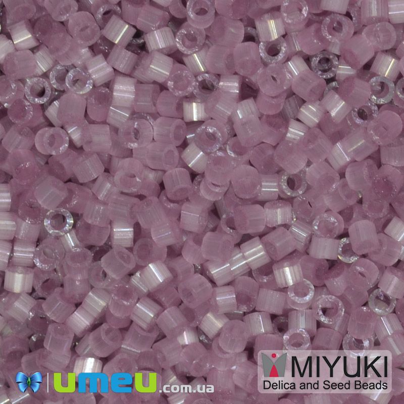Бісер японський Miyuki Delica 11/0 DB1806, Сатин рожевий (BIS-045514)
