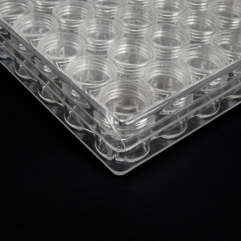 Органайзер с контейнерами для хранения 2,8х2,6 см, 16х13,5 cм УЦЕНКА (INS-038144)