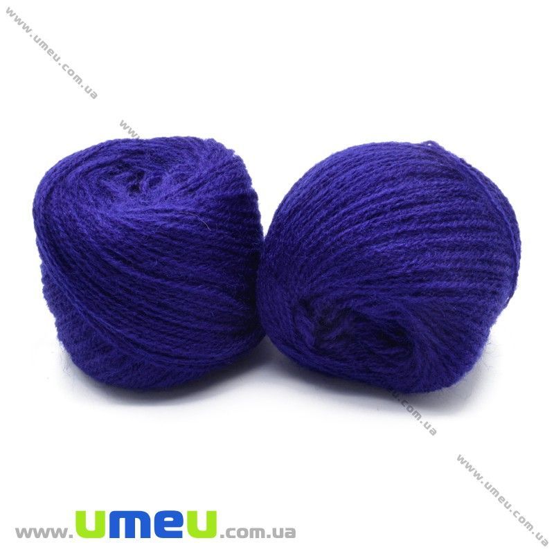 Акриловые нитки, Синие темные, 5 г (80 м) (MUL-014899)