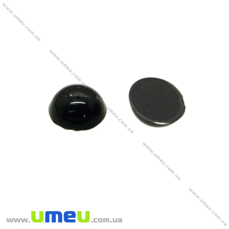 Носик клейовий, 6 мм, Чорний (DIF-023210)