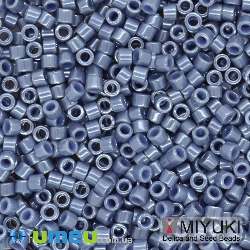 Бісер японський Miyuki Delica 11/0 DB267, Синій (BIS-045264)