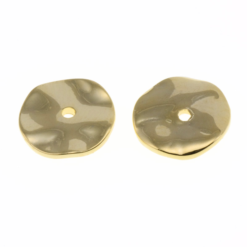 Бусина-разделитель, 8 мм, Латунь с покрытием 18 kt (BUS-055908)