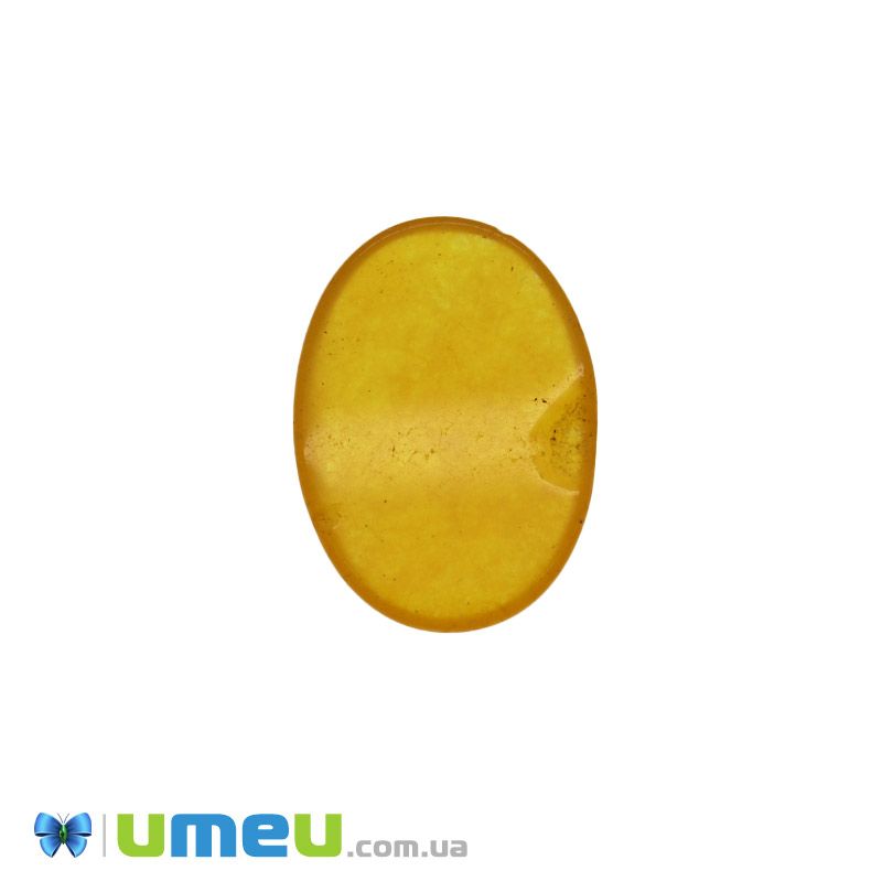 Кабошон нат. камінь Агат червоний 2 сорт, Овал, 25х18 мм (KAB-042741)