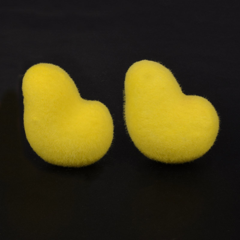 Цыпленок пенопластовый бархатный, 5 см (DEC-057129)