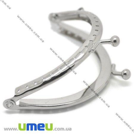 Фермуар металевий, Темне срібло, 9х6,3 см (BAG-006653)