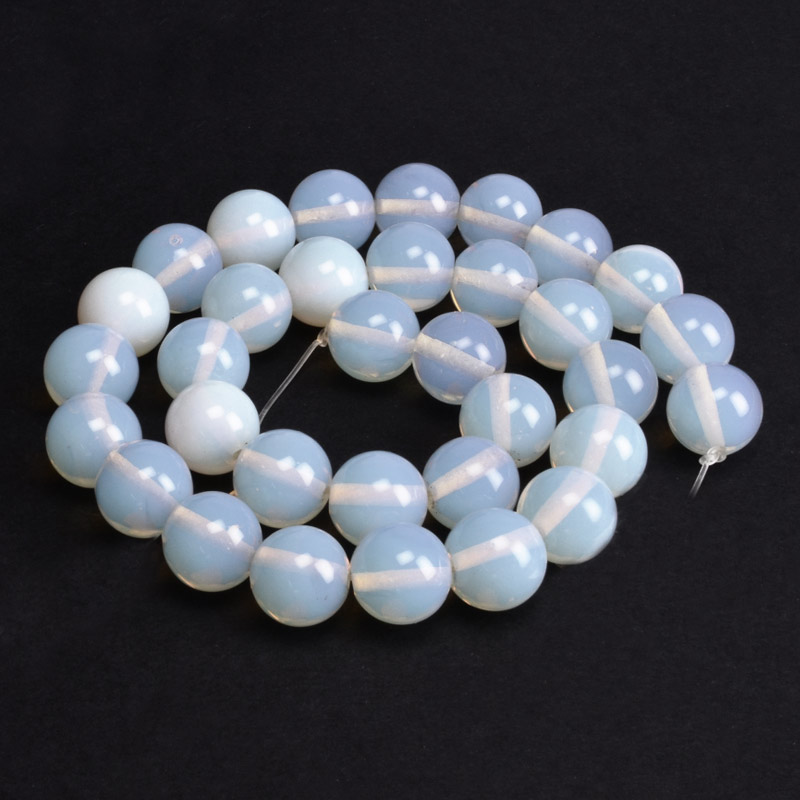 Бусины Опалит, Синт. камень, 12 мм, Круглые (BUS-051823)