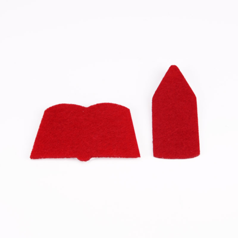 Декоративный набор из фетра "Школьный", Красный (FLT-056504)