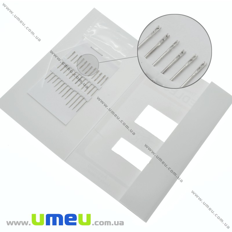 Набір голок-легковдягачей 12 шт мікс (SEW-013913)