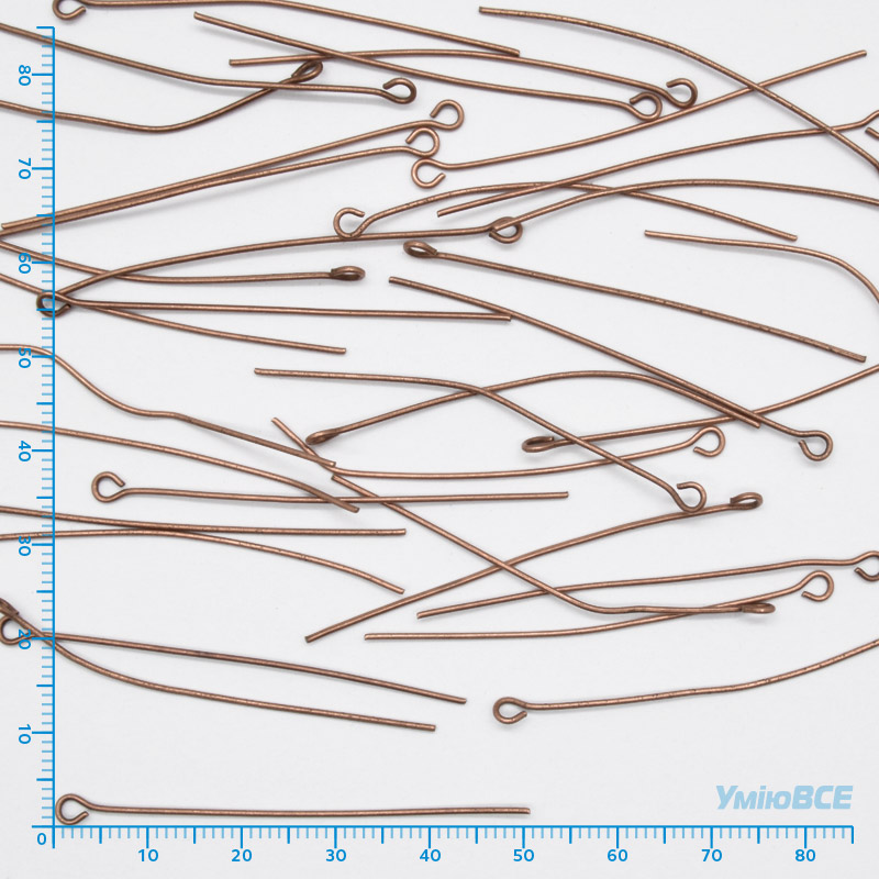 Булавки, Мідь, 5,0 см, 0,7 мм (PIN-000282)