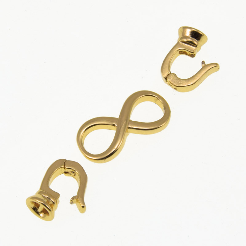 Застёжка, 26х6,5 мм, Латунь с покрытием 18 kt (ZAM-060862)