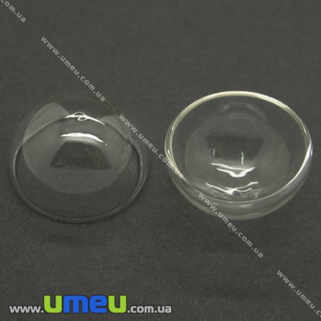 Скляна колба Півсфера, 25 мм (DIF-006723)