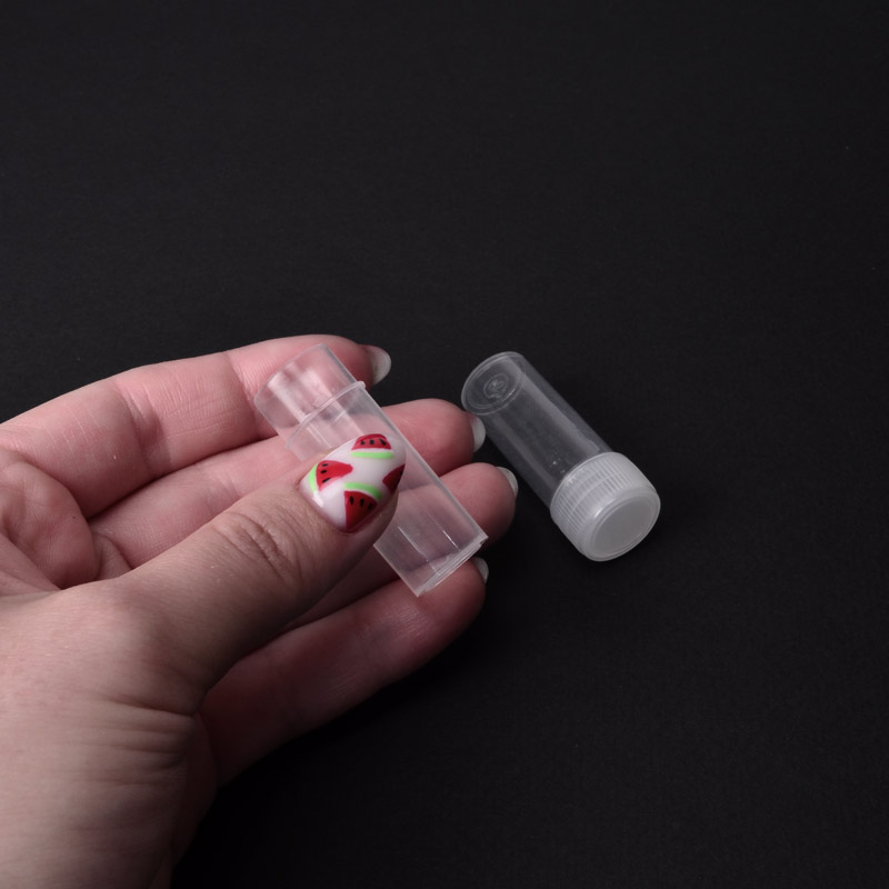 Колба пластикова для зберігання, 4х1,5 см (INS-051109)