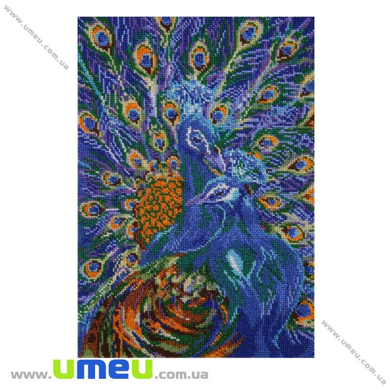 Схема для виш. бісером VDV, Павич Т-99, 36х25 см (SXM-029184)